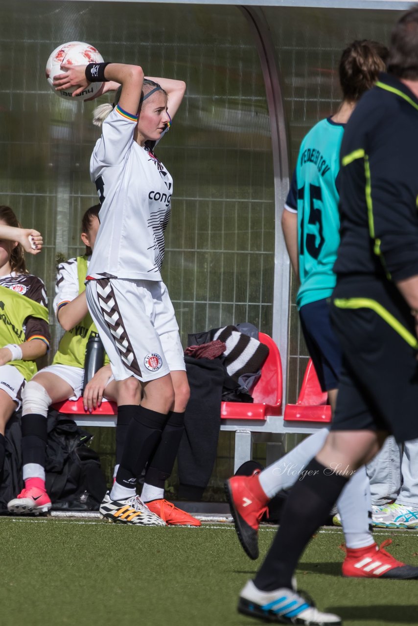 Bild 161 - B-Juniorinnen Wedel - St. Pauli : Ergebnis: 1:2